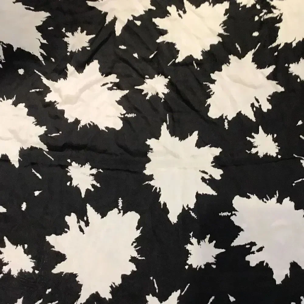 Scarf black and white print by elaine gold now